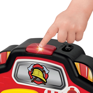 اسباب بازی موزیکال کودک طرح ایستگاه آتش نشانی Fire Station با آدمک وین فان winfun مدل 001307_اسباب بازی